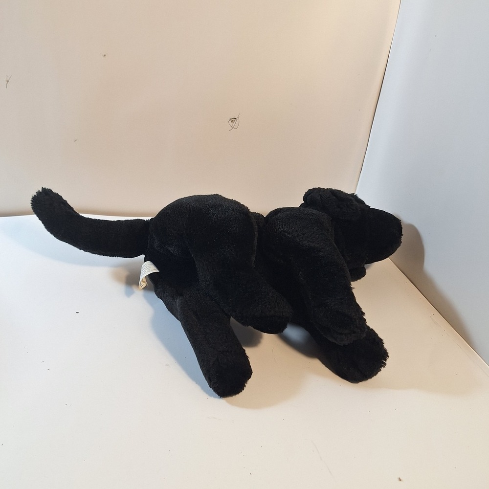 Kids Preferred Black Labrador Retriever Puppy Dog Plush Stuffed Animal 14" - Picture 5 of 7